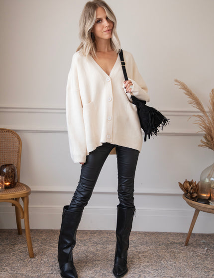 Baggy Lee Beige - Cardigan