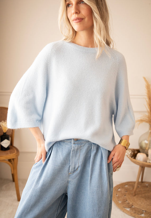 Pullover - Steffi - Soft Blue