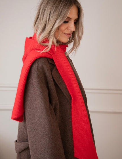 Schal - Face The Cold - Rot