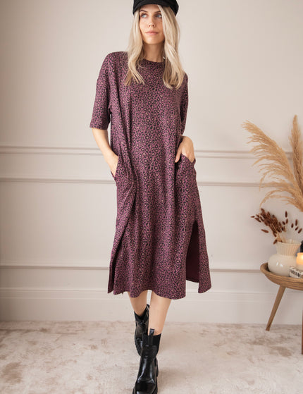 Be Fearless Mauve - Maxi Dress