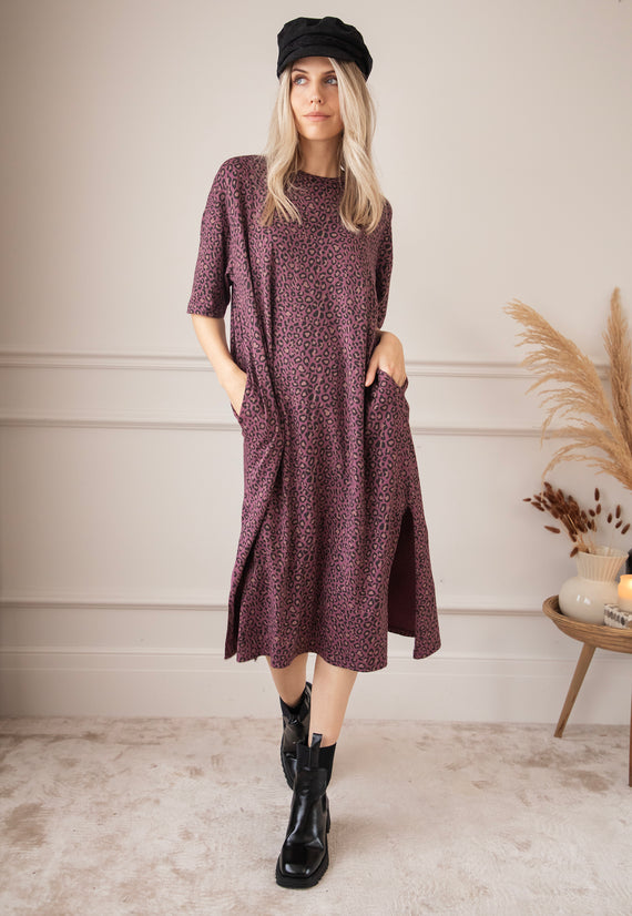 Be Fearless Mauve - Maxi Jurk