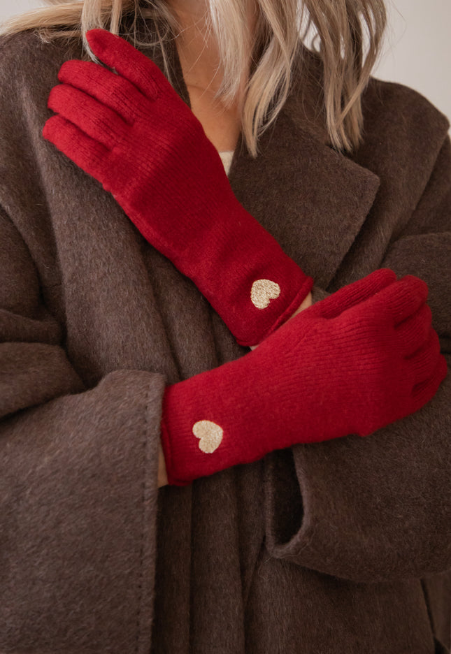 Heartwarming Bordeaux - Handschoenen