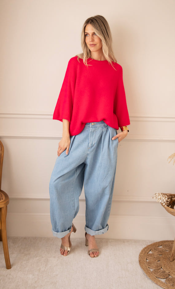 Steffi Fuchsia - Trui