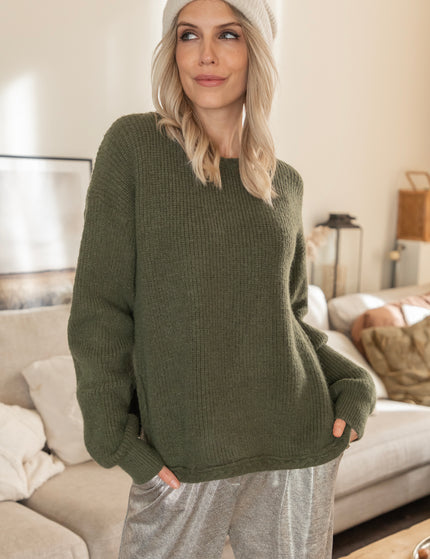 Pullover - Carrie Cable - Khaki