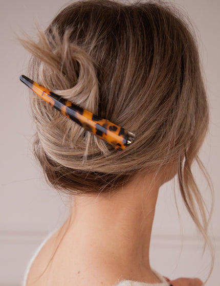 Haarspange - Wild Alligator - Camel