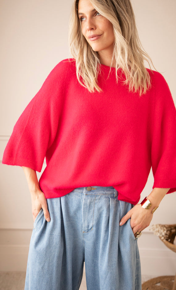 Steffi Fuchsia - Trui
