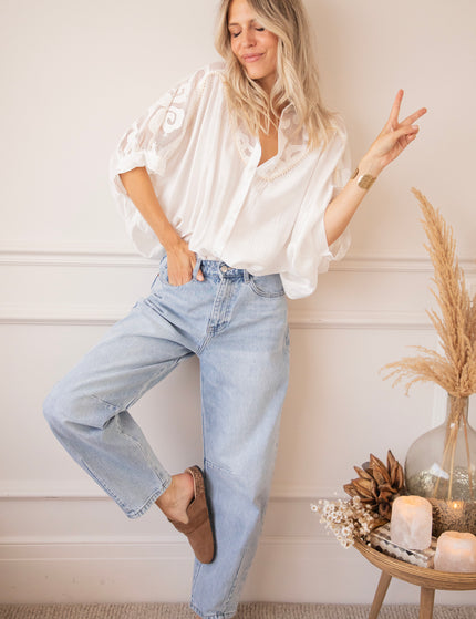Lace & Light White - Blouse