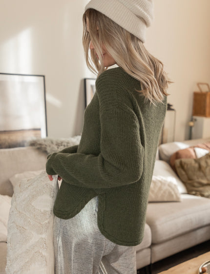 Pullover - Carrie Cable - Khaki