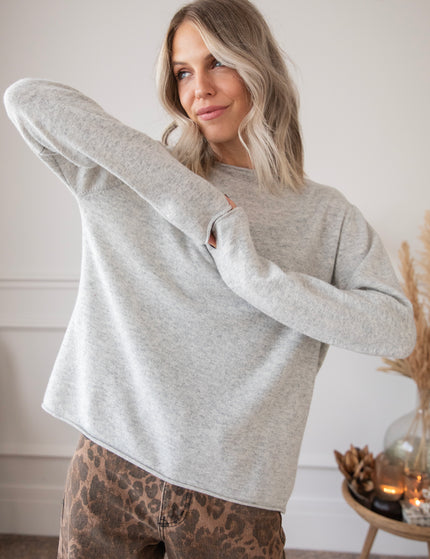 A True Basic Grey - Sweater