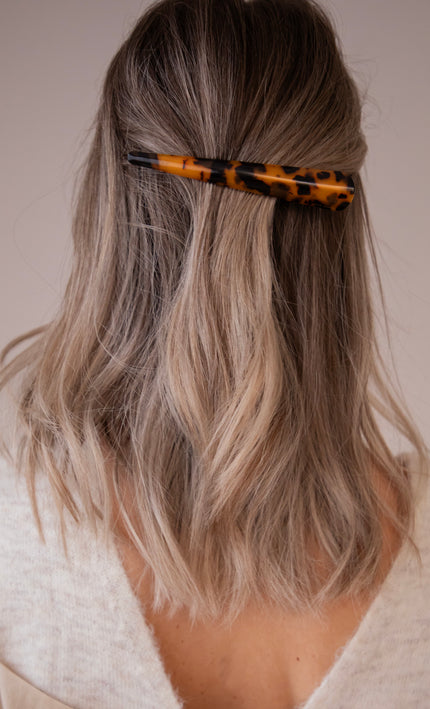 Haarspange - Wild Alligator - Camel