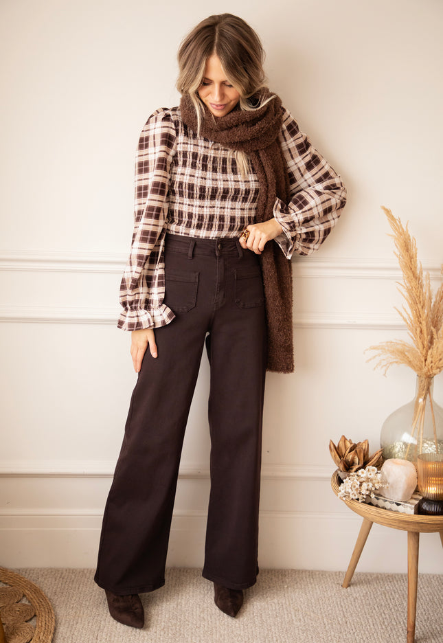 Jeans - Penny Pockets - Aubergine