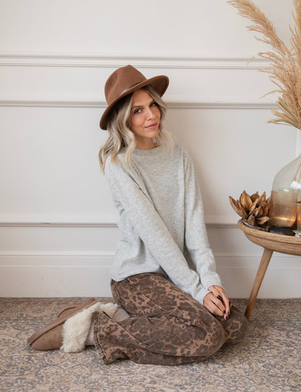 A True Basic Grey - Sweater