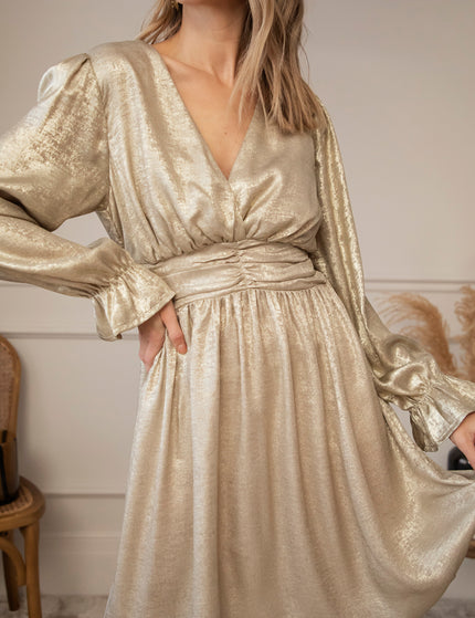 Rise & Shine Light Gold - Dress