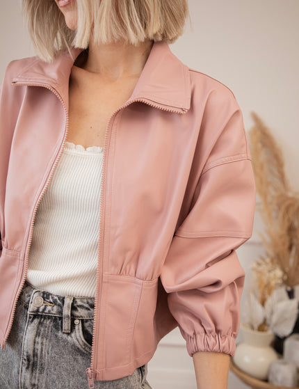 Love Leather Pink - Jacket