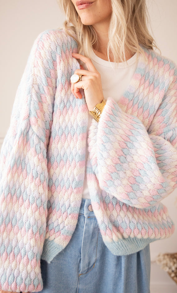 Bubbly Dreams Baby Blue/Baby Pink - Vest