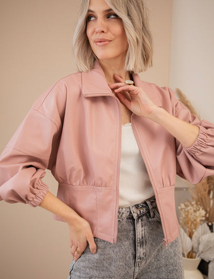 Love Leather Pink - Jacket