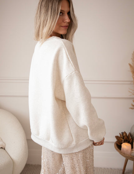 Simplicity Cozy Café Soft Grey - Sweater
