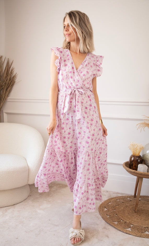 Maxikleid - Bloom Serenity - Rosa