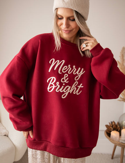 Simplicity Merry & Bright Bordeaux - Sweater