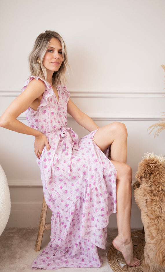 Maxikleid - Bloom Serenity - Rosa