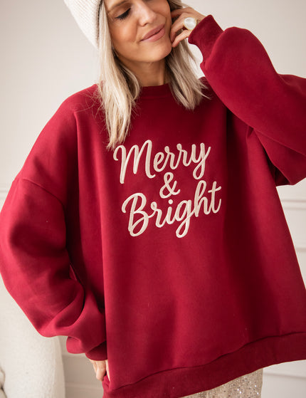 Simplicity Merry & Bright Bordeaux - Sweater