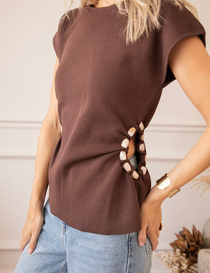 Side Story Brown - Top