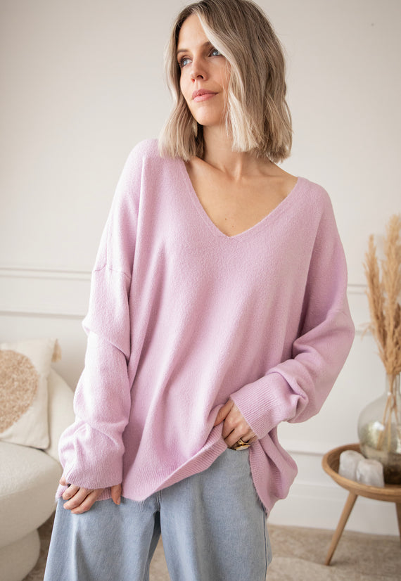 Comfy Billie Mauve - Sweater