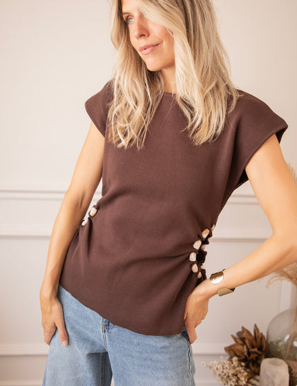 Side Story Brown - Top