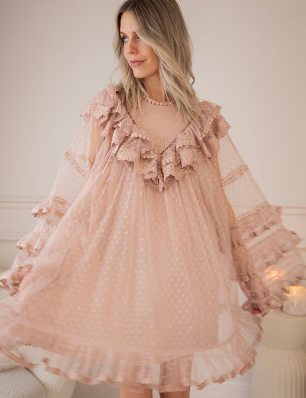 Tule Dreams Old Pink - Jurk