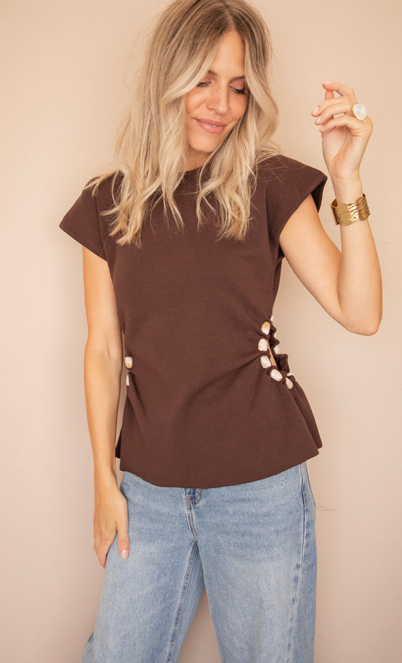 Side Story Brown - Top