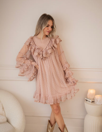 Tule Dreams Old Pink - Jurk