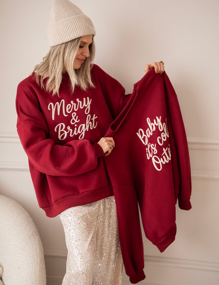 Pullover - Simplicity Cold Outside - Bordeaux