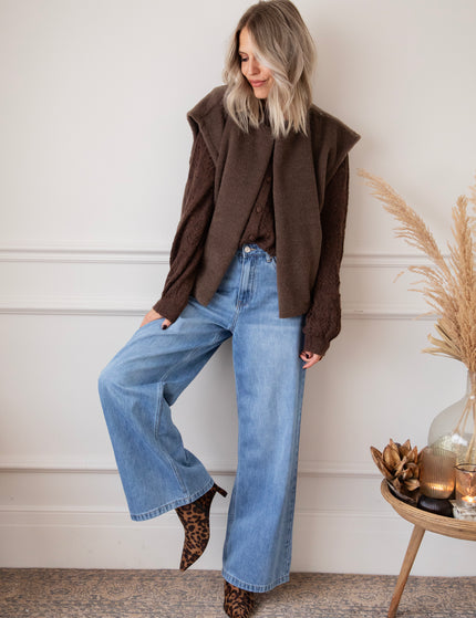 Hug Me Softly Brown - Vest/Jacket