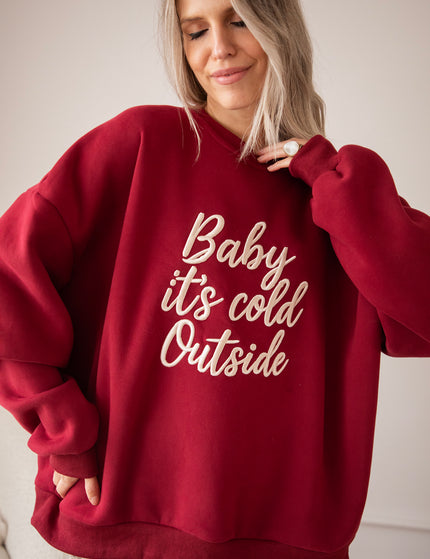 Pullover - Simplicity Cold Outside - Bordeaux