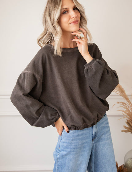 Easy Days Dark Grey - Sweater