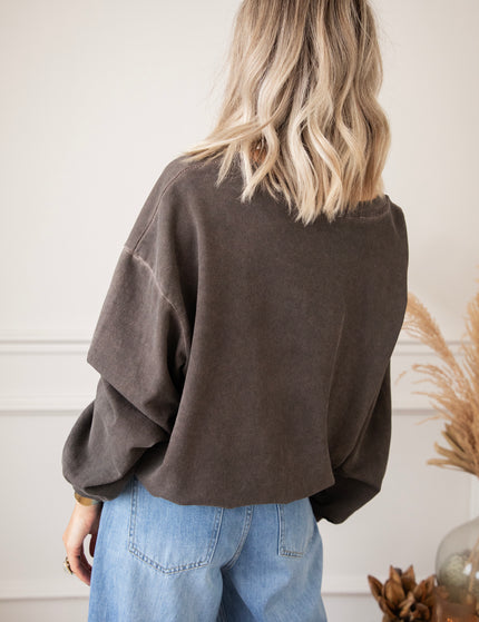 Easy Days Dark Grey - Sweater