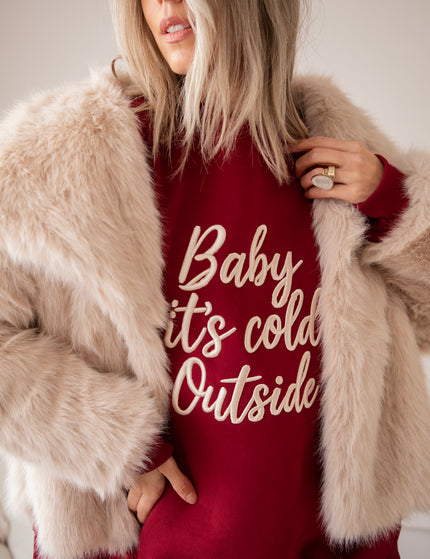 Pullover - Simplicity Cold Outside - Bordeaux