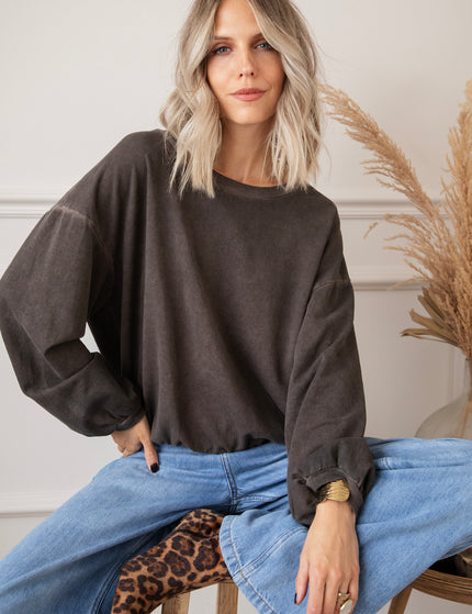 Easy Days Dark Grey - Sweater