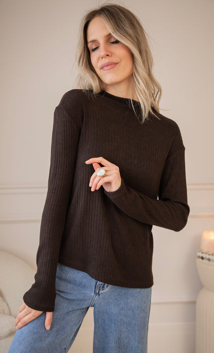 Basic Mimi Choco - Longsleeve