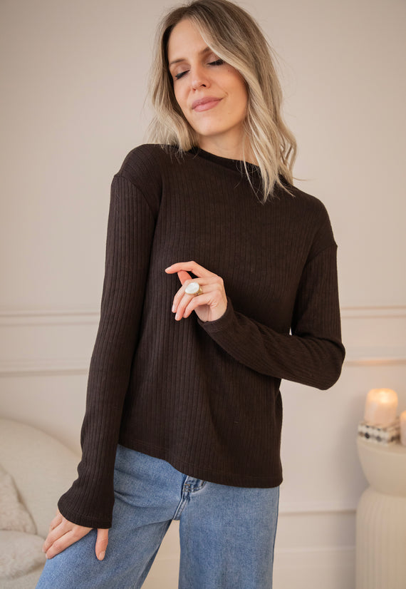 Basic Mimi Choco - Longsleeve