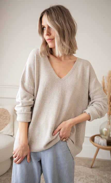 Pullover - Comfy Billie - Beige