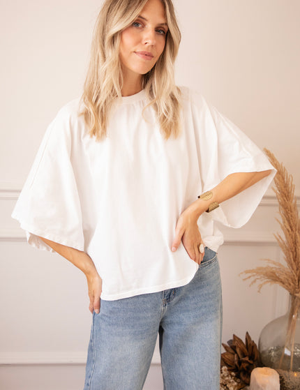 Butterfly Base Off White - T-Shirt