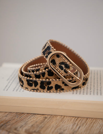 Wild Ball Chain  Beige/Black - Riem