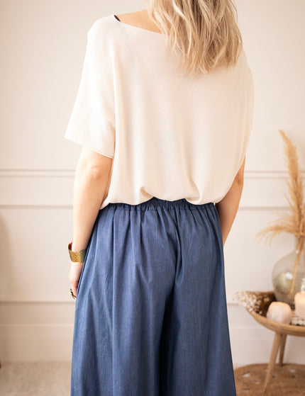 Bloom Below Dark Blue - Pants