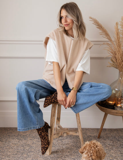 Hug Me Softly Beige - Cardigan/Jacket