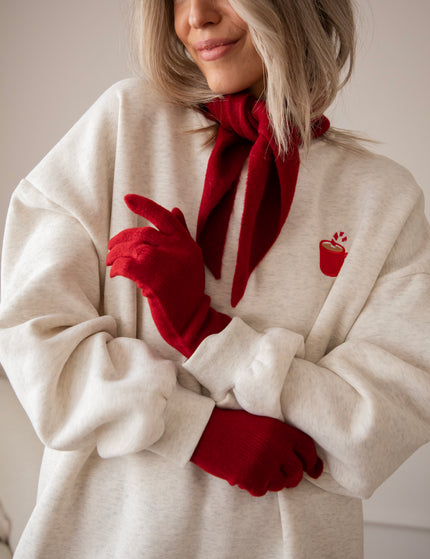 Simplicity Cup Of Christmas Soft Grey - Sweater