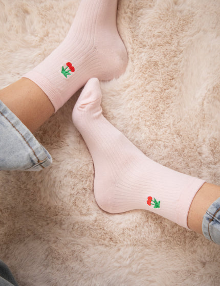 Socken - Lotty Cherry - Baby Rosa