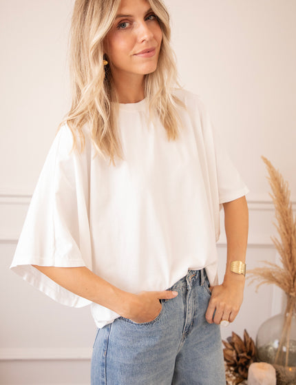 Butterfly Base Off White - T-Shirt