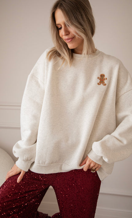 Simplicity Gingerbread Soft Grey - Sweater