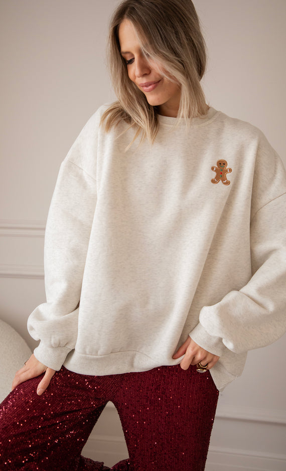 Simplicity Gingerbread Soft Grey - Sweater
